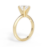 Casey Oval Cut Lab Grown Diamond 18Kt Yellow Gold Engagement Ring - View 3