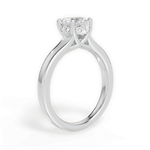 Carol Heart Cut Lab Grown Diamond 14Kt White Gold Engagement Ring - View 2