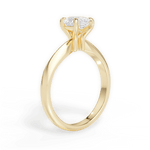 Beth Pear Cut Lab Grown Diamond 18Kt Yellow Gold Engagement Ring - View 2