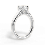 Ariana Cushion Cut Lab Grown Diamond 14Kt White Gold Engagement Ring - View 2