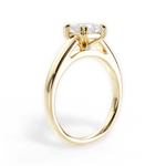 Courtney Princess Cut Lab Grown Diamond 18Kt Yellow Gold Engagement Ring - View 2