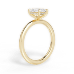 Brenda Radiant Cut Lab Grown Diamond 18Kt Yellow Gold Engagement Ring - View 4