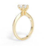 Beth Heart Cut Lab Grown Diamond 18Kt Yellow Gold Engagement Ring - View 4