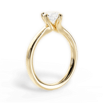 Ashley Pear Cut Lab Grown Diamond 18Kt Yellow Gold Engagement Ring - View 3