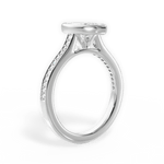 Deanna Marquise Cut Lab Grown Diamond 14Kt White Gold Engagement Ring - View 3
