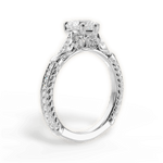 Gabriela Heart Cut Lab Grown Diamond 14Kt White Gold Engagement Ring - View 2