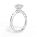 Anastasia Asscher Cut Lab Grown Diamond 14Kt White Gold Engagement Ring - View 3