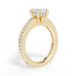 Katelyn Marquise Cut Lab Grown Diamond 18Kt Yellow Gold Engagement Ring - View 2
