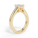 Brittany Pear Cut Lab Grown Diamond 18Kt Yellow Gold Engagement Ring - View 2