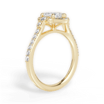 Joyce Marquise Cut Lab Grown Diamond 18Kt Yellow Gold Engagement Ring - View 3