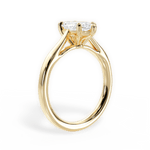 Angie Marquise Cut Lab Grown Diamond 18Kt Yellow Gold Engagement Ring - View 3