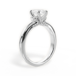 Florence Marquise Cut Lab Grown Diamond Platinum Engagement Ring - View 2