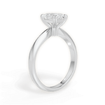 Anastasia Radiant Cut Lab Grown Diamond 18Kt White Gold Engagement Ring - View 2
