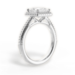 Jenny Princess Cut Lab Grown Diamond 18Kt White Gold Engagement Ring - View 2