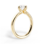 Ashley Cushion Cut Lab Grown Diamond 18Kt Yellow Gold Engagement Ring - View 3