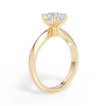 Claudia Asscher Cut Lab Grown Diamond 18Kt Yellow Gold Engagement Ring - View 4