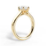 Ariana Pear Cut Lab Grown Diamond 18Kt Yellow Gold Engagement Ring - View 2