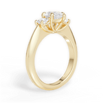 Dorothy Pear Cut Lab Grown Diamond 18Kt Yellow Gold Engagement Ring - View 2