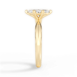 Claudia Marquise Cut Lab Grown Diamond 18Kt Yellow Gold Engagement Ring - View 2