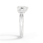 Amanda Pear Cut Lab Grown Diamond 14Kt White Gold Engagement Ring - View 3