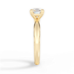 Claudia Asscher Cut Lab Grown Diamond 18Kt Yellow Gold Engagement Ring - View 2