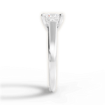 Ariana Princess Cut Lab Grown Diamond 18Kt White Gold Engagement Ring - View 2