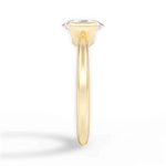 Bridget Oval Cut Lab Grown Diamond 18Kt Yellow Gold Engagement Ring - View 4