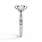 Florence Marquise Cut Lab Grown Diamond Platinum Engagement Ring - View 3