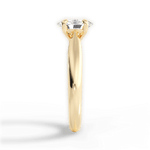 Colleen Oval Cut Lab Grown Diamond 18Kt Yellow Gold Engagement Ring - View 2