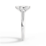 Carrie Marquise Cut Lab Grown Diamond 18Kt White Gold Engagement Ring - View 4