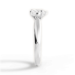 Amy Heart Cut Lab Grown Diamond 18Kt White Gold Engagement Ring - View 4