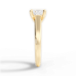Ariana Princess Cut Lab Grown Diamond 18Kt Yellow Gold Engagement Ring - View 3