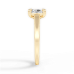 Courtney Radiant Cut Lab Grown Diamond 18Kt Yellow Gold Engagement Ring - View 2
