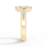 Brittany Marquise Cut Lab Grown Diamond 18Kt Yellow Gold Engagement Ring - View 3