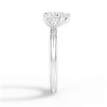Brenda Heart Cut Lab Grown Diamond 14Kt White Gold Engagement Ring - View 4