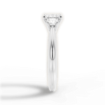 Dorothy Princess Cut Lab Grown Diamond Platinum Engagement Ring - View 3