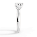 Beverly Heart Cut Lab Grown Diamond 18Kt White Gold Engagement Ring - View 3