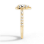 Jenny Pear Cut Lab Grown Diamond 18Kt Yellow Gold Engagement Ring - View 2