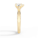 Beth Heart Cut Lab Grown Diamond 18Kt Yellow Gold Engagement Ring - View 2