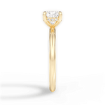 Brenda Cushion Cut Lab Grown Diamond 18Kt Yellow Gold Engagement Ring - View 3