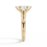 Florence Marquise Cut Lab Grown Diamond 18Kt Yellow Gold Engagement Ring - View 3