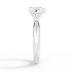 Aria Heart Cut Lab Grown Diamond 14Kt White Gold Engagement Ring - View 3