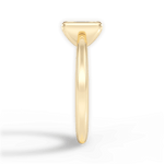 Bridget Emerald Cut Lab Grown Diamond 18Kt Yellow Gold Engagement Ring - View 4
