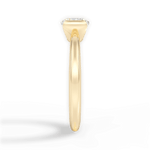Bridget Cushion Cut Lab Grown Diamond 18Kt Yellow Gold Engagement Ring - View 4