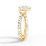 Jennifer Pear Cut Lab Grown Diamond 18Kt Yellow Gold Engagement Ring - View 3