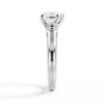 Florence Heart Cut Lab Grown Diamond 14Kt White Gold Engagement Ring - View 4
