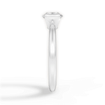 Bridget Pear Cut Lab Grown Diamond 14Kt White Gold Engagement Ring - View 4
