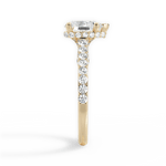 Laura Pear Cut Lab Grown Diamond 18Kt Yellow Gold Engagement Ring - View 2