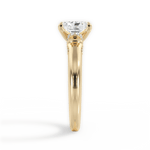 Florence Radiant Cut Lab Grown Diamond 18Kt Yellow Gold Engagement Ring - View 4