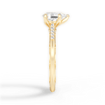 Christina Pear Cut Lab Grown Diamond 18Kt Yellow Gold Engagement Ring - View 3